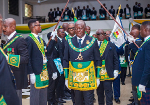 Otumfuo Osei Tutu II praised the positive impact Freemasonry has had on his life