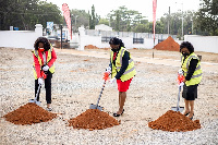 Soil Turning Event to begin construction of Absa Bank Ghana New Head Office