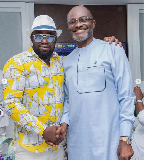 Kennedy Agyapong and Osei Kwame Despite