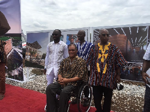 Ivor Greenstreet seated