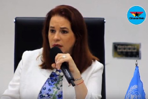 Maria Fernanda Espinosa Garces, President of the United Nations General Assembly