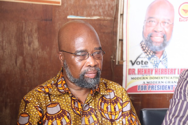 Henry Hebert Lartey, Flagbearer of GCPP