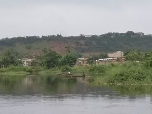 Some buildings spotted along a waterway (filephoto)