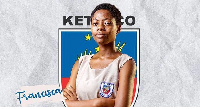 Francisca Lamini represented Keta Senior High School (KETASCO) in the NMSQ competition