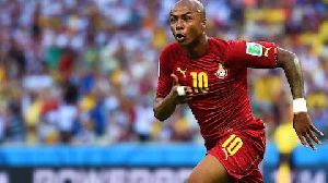 Andre Dede Ayew Brazil 2014