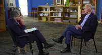 Mr Biden sat down for a rare primetime interview with ABC News on Friday