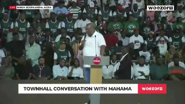 Mahama responded by emphasizing his commitment to economic reforms