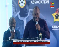 Sports Minister, Isaac Asiamah in attendance