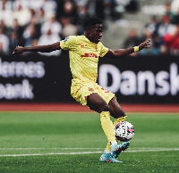 Ghanaian winger Ernest Nuamah