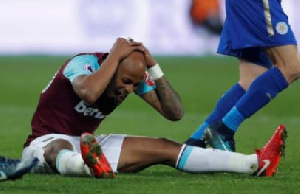 Ayew Wailing West Ham