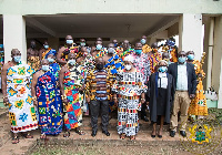 President Nana Addo Dankwa Akufo-Addo with Bono region chiefs