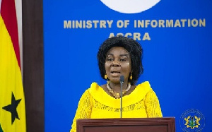 Ceciliah Dapaah is Sanitation Minister