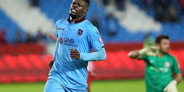 Ekuban has scored 8 goals for Trabzonspor this season