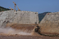 Water flows through Ethiopia's Grand Renaissance Dam, PHOTO | FILE | NATION MEDIA GROUP