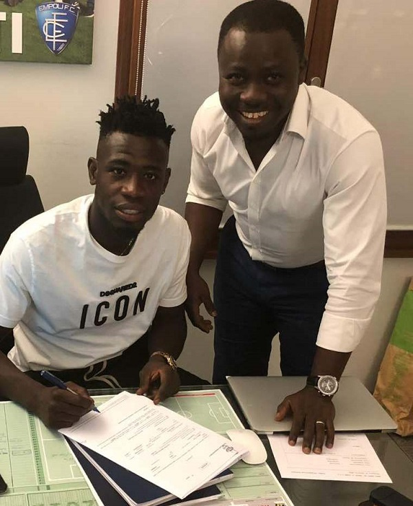 Afriyie Acquah has joined Serie A returnees Empoli on a season-long loan