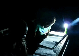 WASSCE Candidates Prep With Torchlights Amid Krobo Power Shutdown