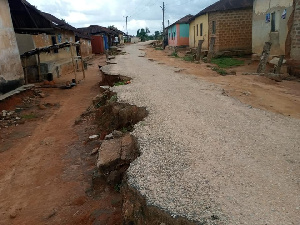 Poor Cape Coast Road