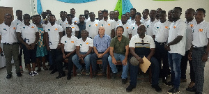 Persons at the 9th Annual Delegates Meeting (ADM) of the Fairtrade Premium Committee