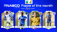 Serwaa Amponsah, Amfobea, Sessu and Owusu Ansah are the nominees for Player of the Month award