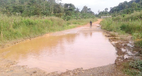 The Chiefs and people are complaining about the bad state of their roads