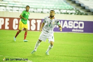 Daniel-Kofi Kyereh in action for the Black Stars