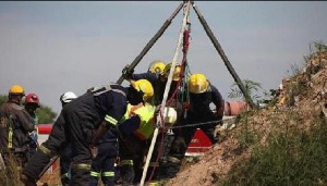 Workers Rescue Trapped Miners