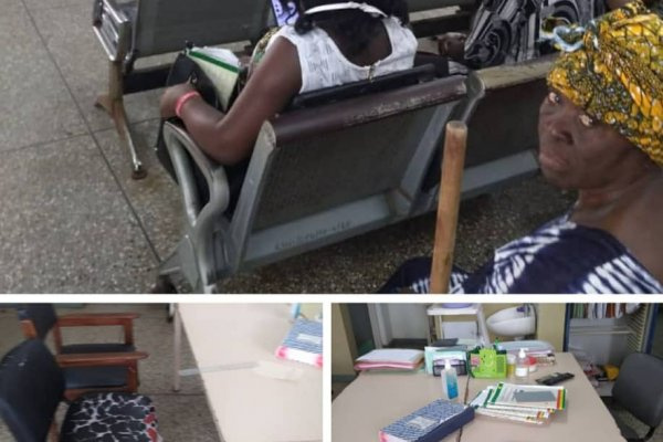 Scenes from the Keta Municipal Hospital