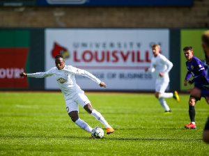 Prosper Kassim in action for Birmingham Legion