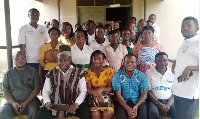 Health practitioners at Saint Mary Theresa Hospital