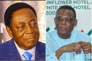 Dr Kwabena Duffuor And Fifi Fiavi Kwetey 