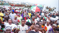 Chief fisherman of Ashaaman, is said to have openly told residents to vote for Mahama