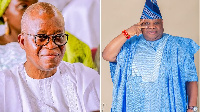 Ademola Adeleke and Gboyega Oyetola