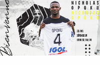 Nicholas Opoku, Ghanaian center back