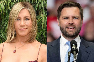 Jennifer Aniston and JD Vance