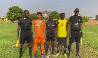 Black Satellites play Niger u17 in a training friendly