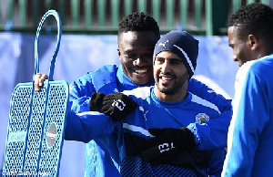 Daniel Amartey with some of his mates