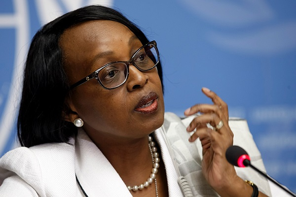 Regional Director of WHO Regional Office for Africa, Matshidiso Moeti