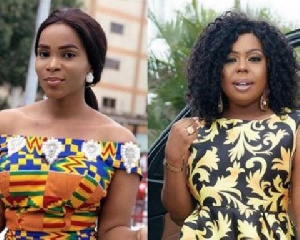 Benedicta Gafah and Afia Schwarzenegger