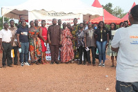 Some dignitaries at the sensitization programme