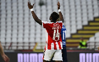 Boakye-Yiadom his first goal in two months for Red Star Belgrade on Sunday