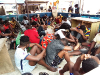 The police swooped on them at various locations in Buduburam, Adade, CP, Akwele and Ofaakor