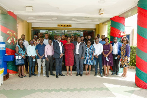 Some dignitaries in a group photo