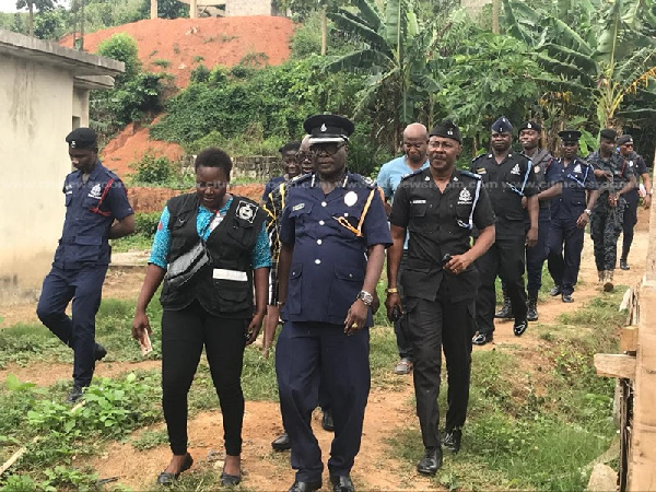 Police investigators discovered the bodies in a well at Nkroful