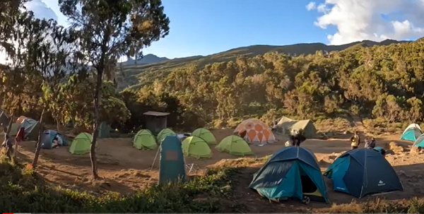 A part of Kilimanjaro’s pinnacle visited