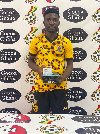 Ashanti Gold player, Seth Osei