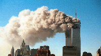 Di Twin Towers on September 11, 2001 (Getty Images)