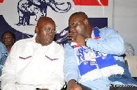 Paul Afoko and Nana Addo-Dankwa Akufo-Addo