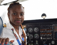 Audrey Maame Esi Swatson is a pilot with PassionAir  in Ghana