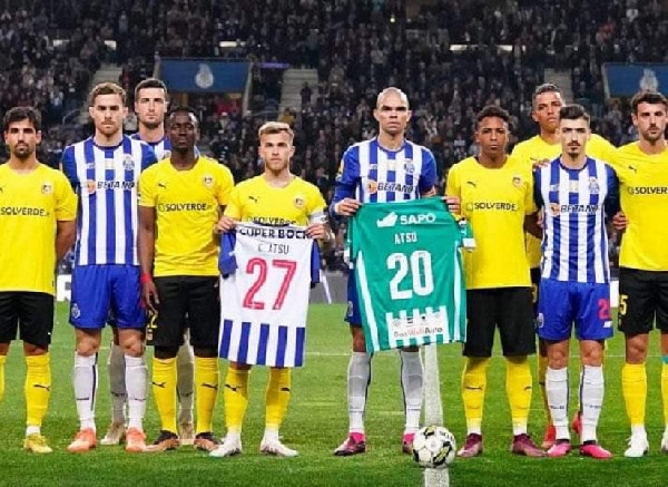 Porto and Rio Ave pay tribute to Christian Atsu