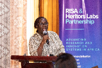 CSIR's Administration Director, Mrs. Genevieve Yankey